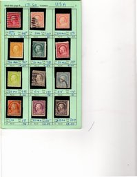 US Stamps In Old APS Sales Circuit Booklet