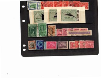 Collection Of Back Of The Book US Stamps