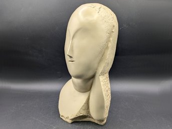 Reproduction Of Constantin Bracusis 1912 Marble Sculpture, The Muse