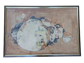 Mixed Media By John Edward Wright (1931 - 2013)