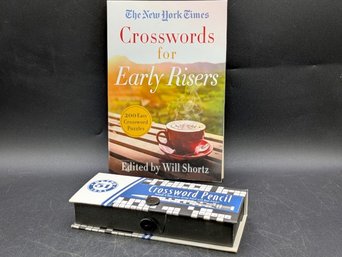 Retro 51 Tornado Crossword Mechanical Pencil & NY Times Crossword Book