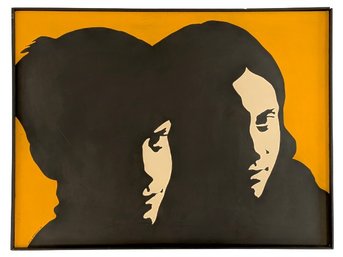 Large Pop Art-style Silkscreen Print By Iconic Graphic Artist Miggs Burroughs