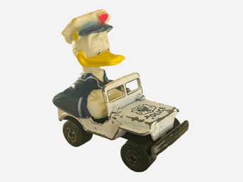 1979 Matchbox Disney Donald Duck Police Jeep Diecast Vintage Toy WD-6 Lesney
