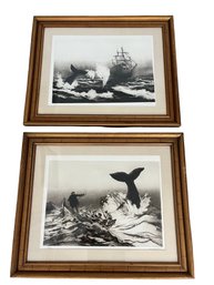 Original Framed And Signed Etchings By John Coughlin  With COA - Lot 2 Of 2