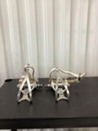 Vintage Campagnolo Aero Pedal Set  Classic Road Bike Components  Made In Italy