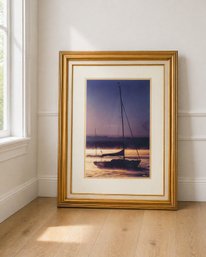 'essex Sailboat' Serene Fine Art Nautical Print By Middletown, CT Artist/photographer