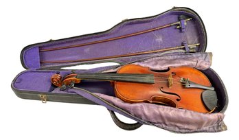 Estate Fresh Ludwig Glasel Berliner 1923 German Violin With Tourte Bow