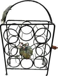 Metal Arch Shaped 8 Bottle Wine Rack