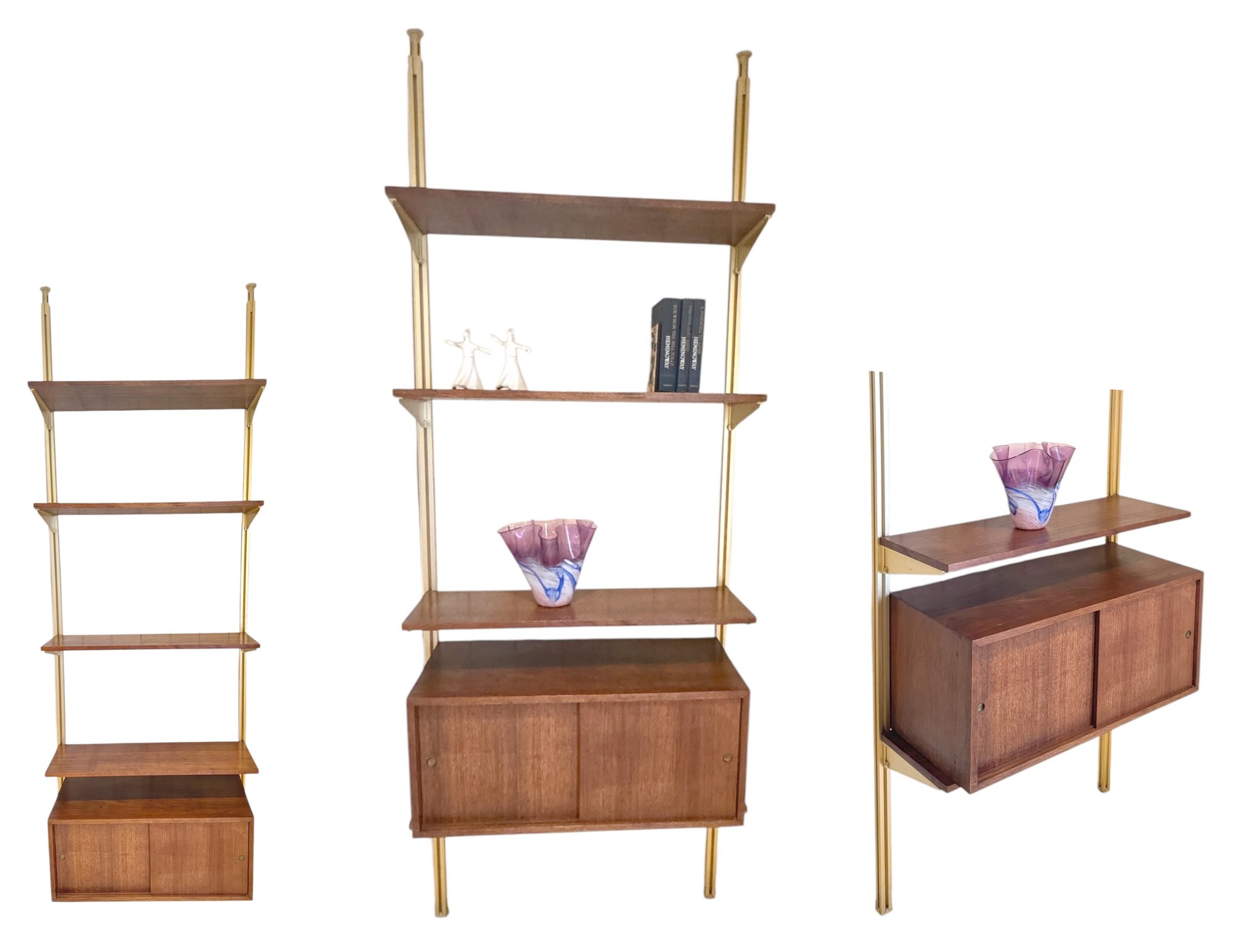 George Nelson For Herman Miller MCM Tension Pole Shelving #2106633 