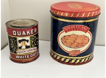 Antique Decor Tins
