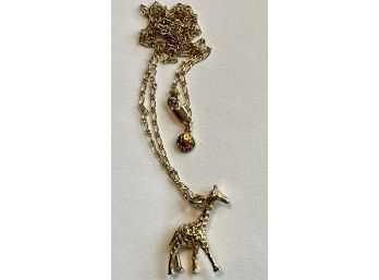J. Crew Giraffe Pendant Necklace