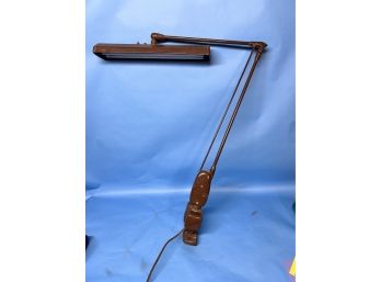 1950s Tall Dazor Floating Desk Lamp