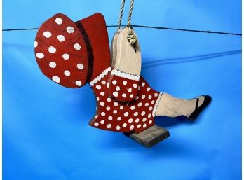 Vintage Hanging Folk Art
