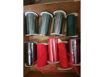 Lot Of Tulle Ribbon Some New Some Opened