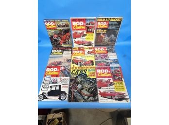 9 Vintage Rod & Custom Magazines LOT #2