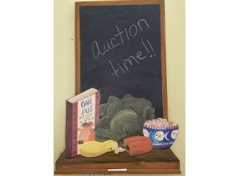 Hand Made Chalkboard By Karla Bove
