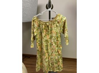 Vintage Colorful Womens Dress