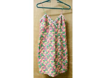 Lilly Pulitzer Dress Size 4  Shell 100 Percent Cotton