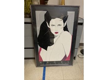 Vintage Nagel , Poster /print Framed