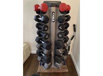 TKO Weight Set And Stand *SEE DESCRIPTION