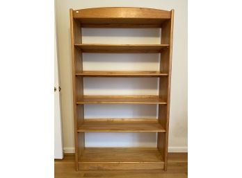 Tall Wood Bookshelf