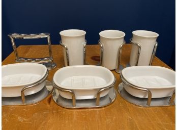 Bathroom Accessory Set - 7 Pieces