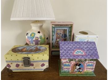 Lot Of Children's Decorative Items