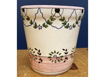 Ceramic Wall Planter Hand Painted For Casafina