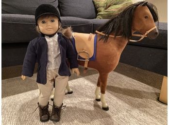American Girl Doll And Horse