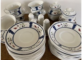 Collection Of Adams China Place Settings - Lancaster