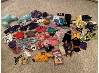 Lot Of American Girl Clothes And Accessories