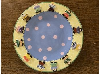 Polka Dot Children's Plate