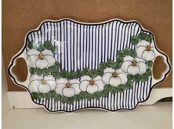 Beautiful Tiffany Ceramic Serving Platter
