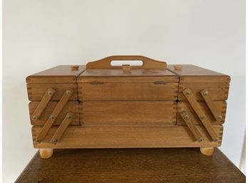 Unique Vintage Sewing Box