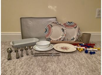 Lot Of Various Kitchen Utensils And Tools