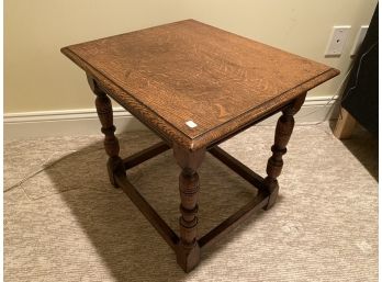 Small Wood Side Table
