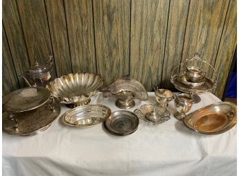 Collection Of Silver Plated Items #2