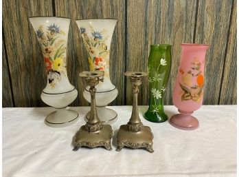 Vases And Candle Holders