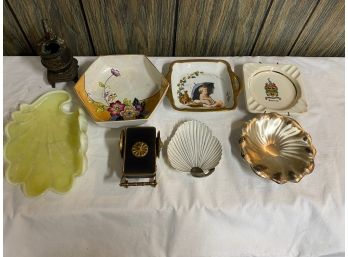 Collection Of Decorative Ashtrays