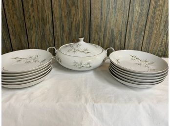 Fine Seyei China Dishes And Serving Bowl