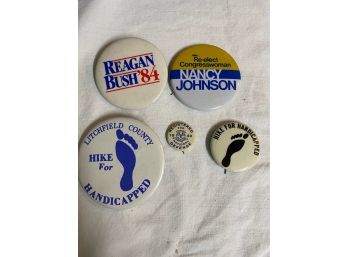 Pushback Pins - Political And More