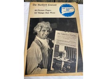 Hartford Courant 40 Picture Pages 200th Anniversary