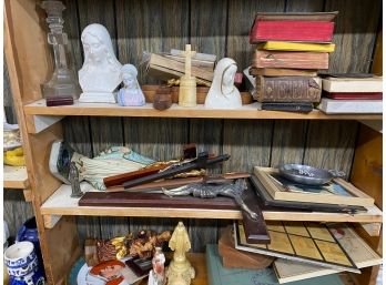 Collection Of Vintage Religious Items