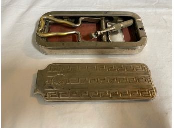 Antique Rolls Razor Metal Case