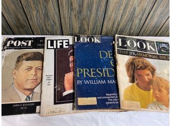 Four Magazine Featuring JFK And Family