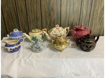 Collection Of Vintage Teapots