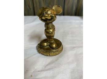 Rare Walt Disney World Mickey Mouse Figurine
