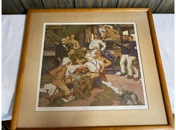 Print By Dean Cornwell Conquerers Of Yellow Fever