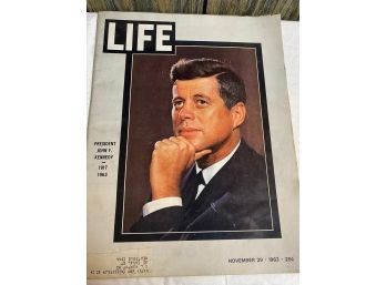 Life Magazine JFK Cover November 29, 1963