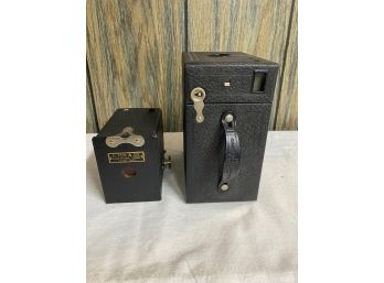 Two Vintage Kodak Cameras